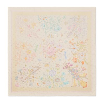 Gucci Printed GG Silk Jacquard Square Scarf 1