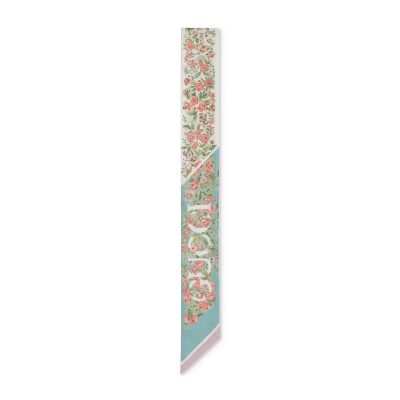 Gucci Gucci花卉印花桑蚕丝领结 1