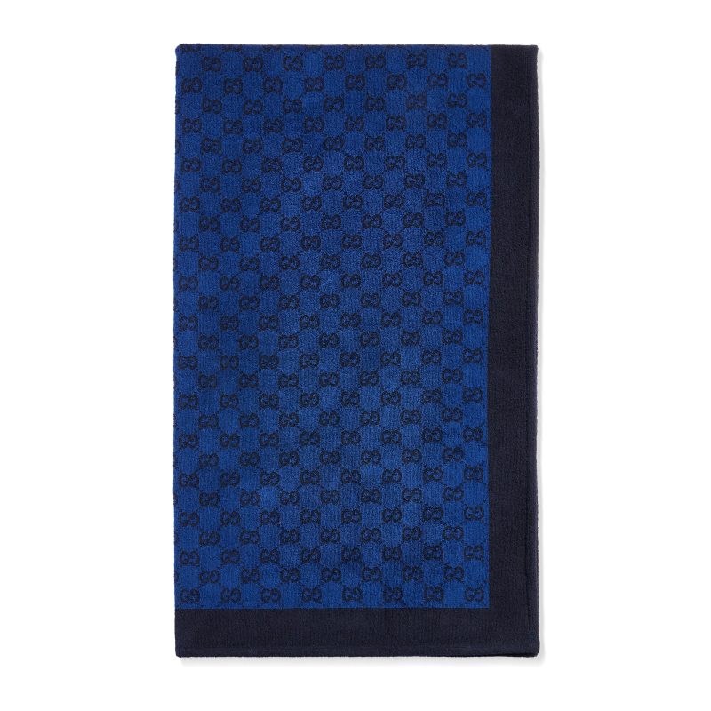 Gucci GG棉质毛圈布沙滩毯