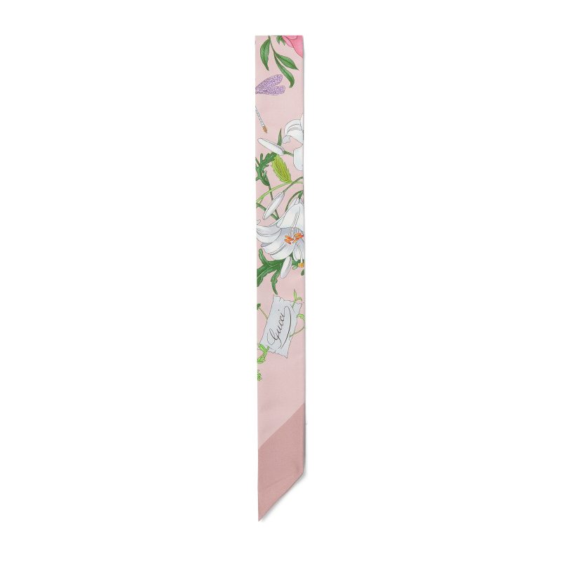 Gucci Generation Gucci Printed Twill Silk Ribbon
