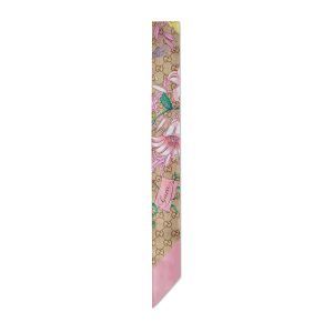Gucci Generation Gucci Printed Silk Ribbon 1