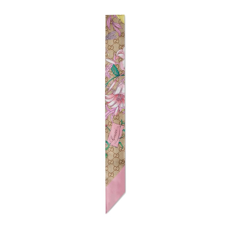 Gucci Generation Gucci Printed Silk Ribbon