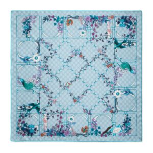 Gucci GW113-GUCCI-777066 3G001 4869-Printed silk twill scarf