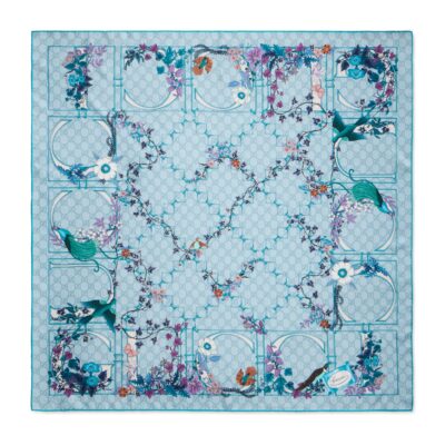 Gucci GW113-GUCCI-777066 3G001 4869-Printed silk twill scarf