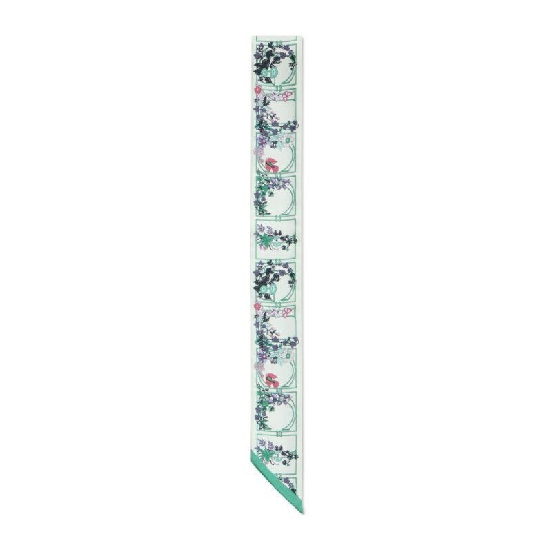 Gucci GW114-GUCCI-777352 3G001 3967-프린트 실크 트윌 리본