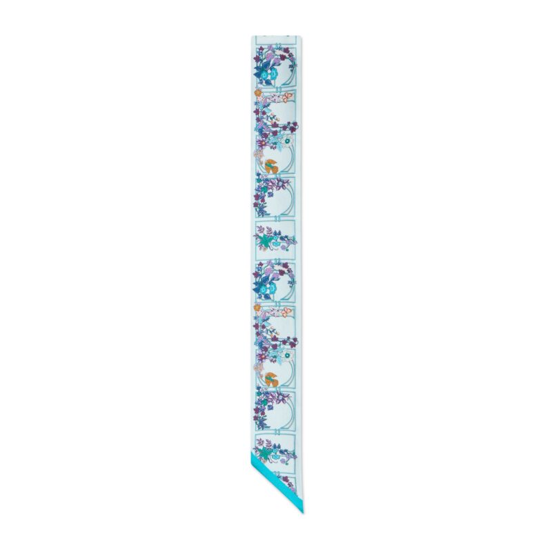 Gucci GW115-GUCCI-777352 3G001 4869-プリントシルクツイルリボン