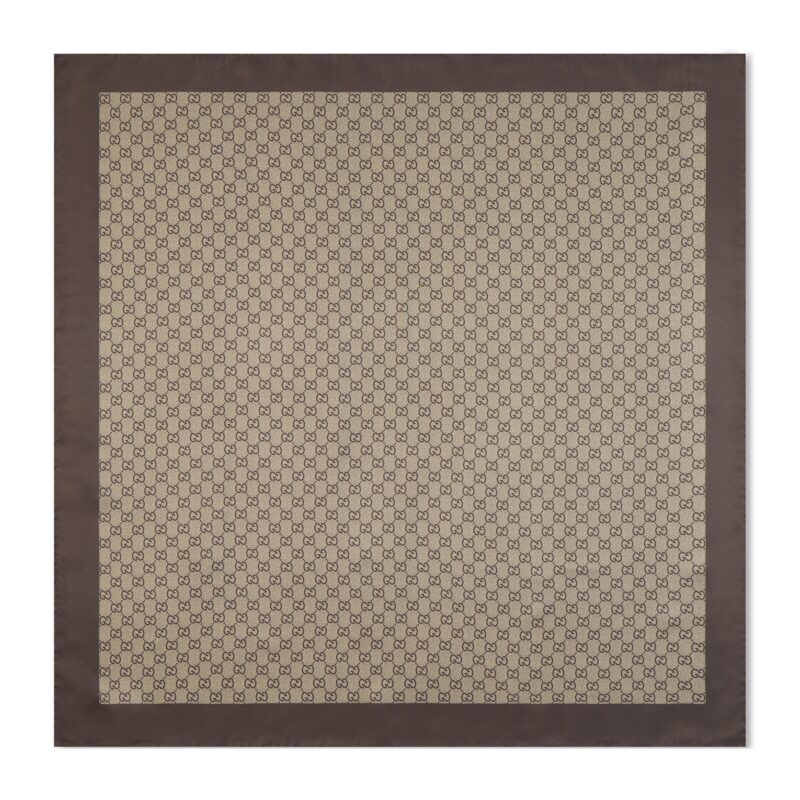 Gucci GW120-GUCCI-865412 3G001 9865 - Lenço em sarja de seda estampada