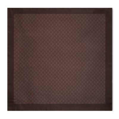 Gucci GW122-GUCCI-865412 3G001 2164-GG silk twill jacquard scarf