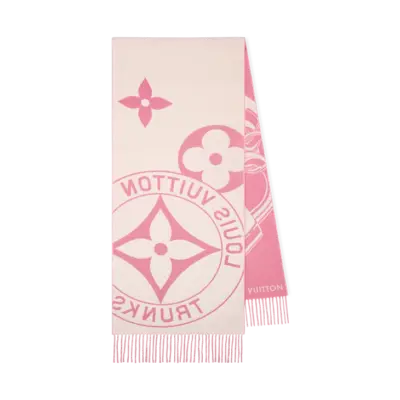 Louis Vuitton lock and keys scarf