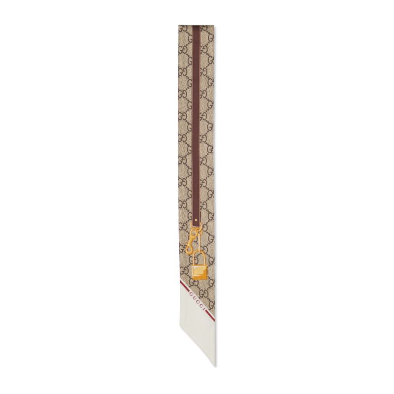 Gucci GW203-GUCCI-784959 3G001 2773-GG グッチ スーツケース プリントシルク ボウタイ
