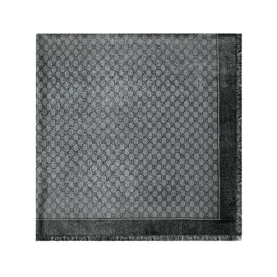 Gucci GW229-GUCCI-777039 3GAMX 1460-GG wool jacquard shawl