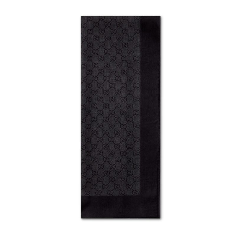 Gucci GW232-GUCCI-865265 3GAQS 1060-プリントシルク・スノーショール