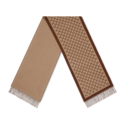 Gucci GW240-GUCCI-835534 3G200 9865-GG wool scarf