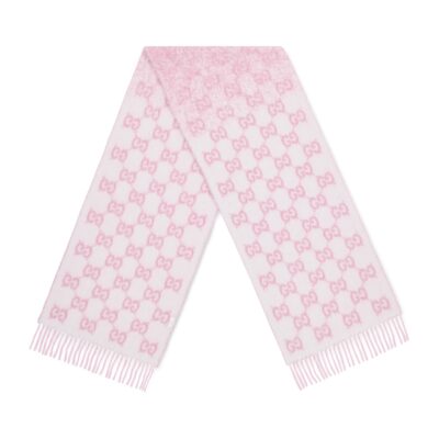 Gucci GW246-GUCCI-853398 3GAPK 5877-GG Alpaca Wool Wool Blend Scarf
