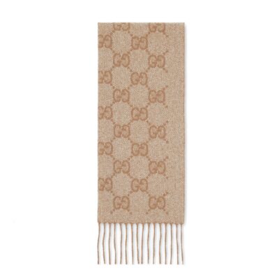Gucci GW247-GUCCI-853213 3GAMK 9079-GG cashmere silk scarf