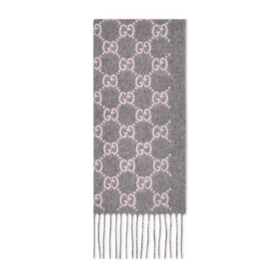 Gucci GW252-GUCCI-812317 3GAC0 1672-GG cashmere scarf