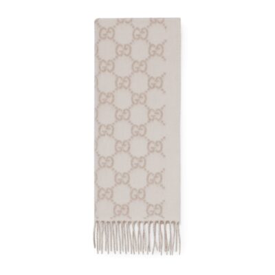 Gucci GW254-GUCCI-812317 3GAC0 9165-GG cashmere scarf