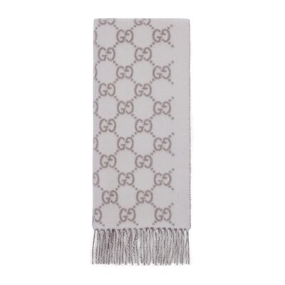 Gucci GW255-GUCCI-812317 3GAC0 1763-GG cashmere scarf