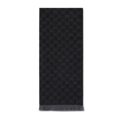 Gucci GW261-GUCCI-848507 3G200 1063-GG wool scarf