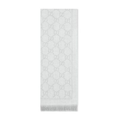 Gucci GW265-GUCCI-133483 3G200 1763-GG Wool Scarf