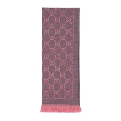 Gucci GW268-GUCCI-133483 3G200 1272-GG Wool Scarf