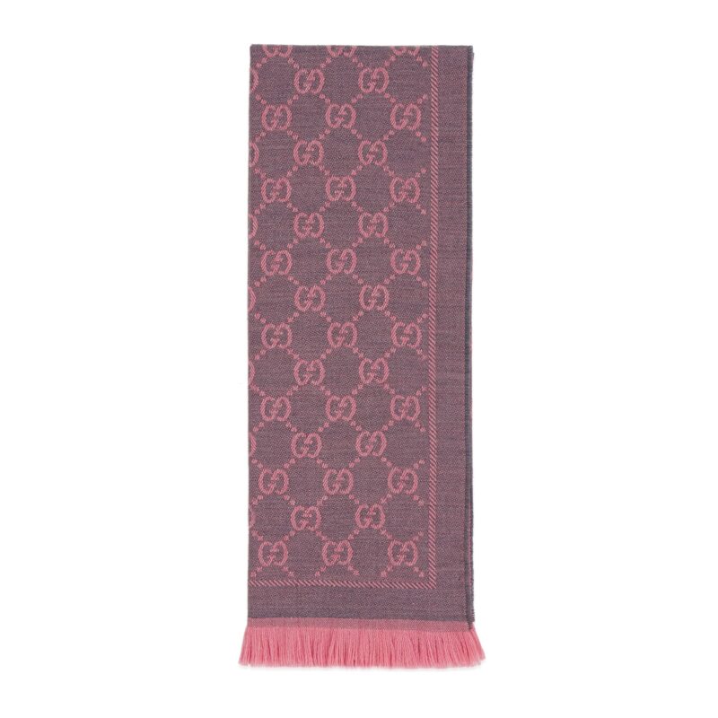 Gucci GW268-GUCCI-133483 3G200 1272-GG Écharpe en laine
