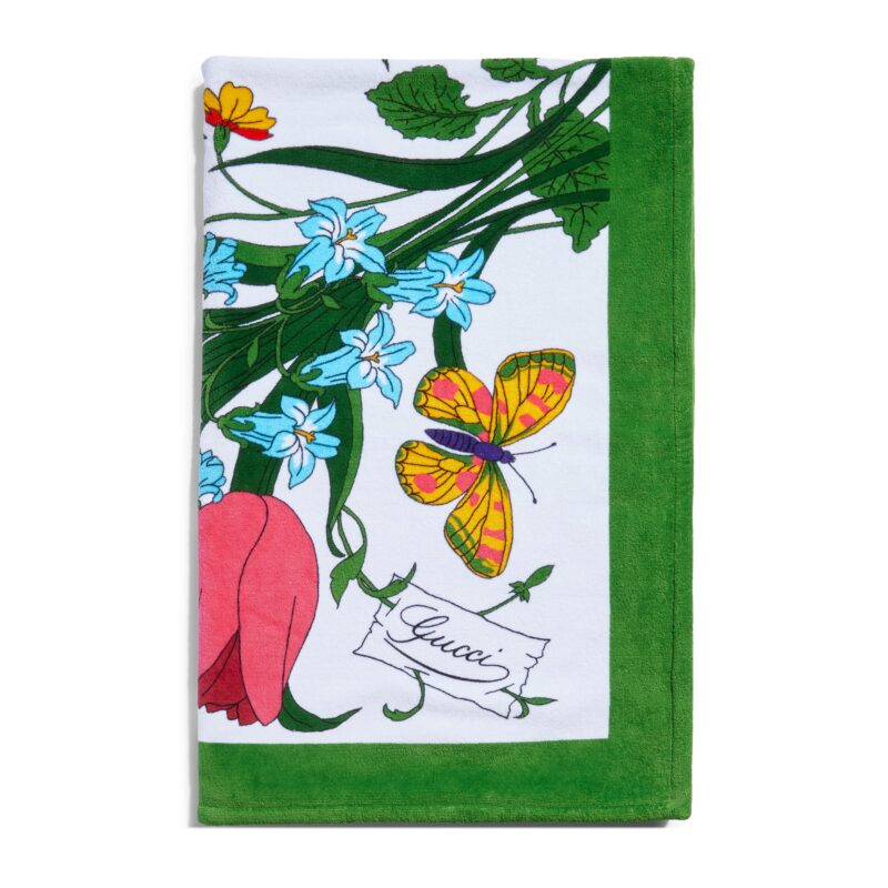 Gucci GW275-GUCCI-864095 3GALE 9067 - Manta de playa de tela de toalla de algodón estampada