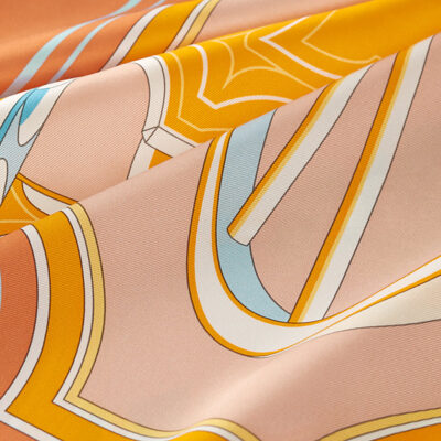 Hermès phaeton wheel scarf 70