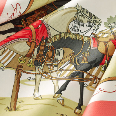 Hermès harness elegance aesthetic scarf 70