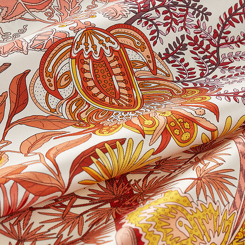 Hermès painters' garden scarf 70