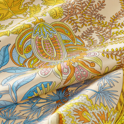Hermès painters' garden scarf 70