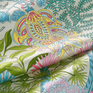 Hermès painters' garden scarf 70