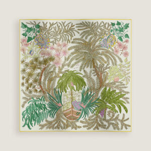 Hermès painters' garden scarf 70