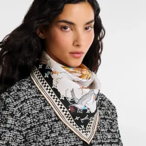 Louis Vuitton from the cloud scarf 90