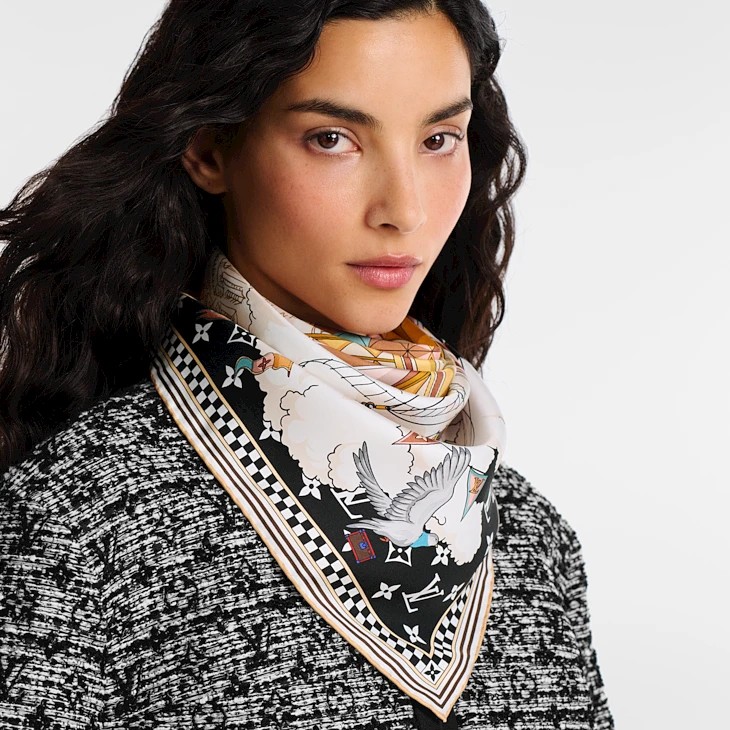 Sciarpa Louis Vuitton “From the Cloud” 90