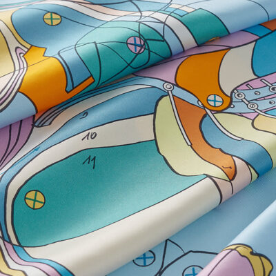 Hermès Pegasus 140 scarf