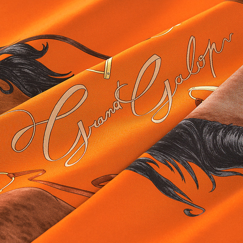 Hermès carries the scarf 90