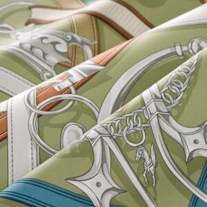 Hermès legendary saddle scarf 90