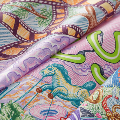 Hermès City of Light scarf 90