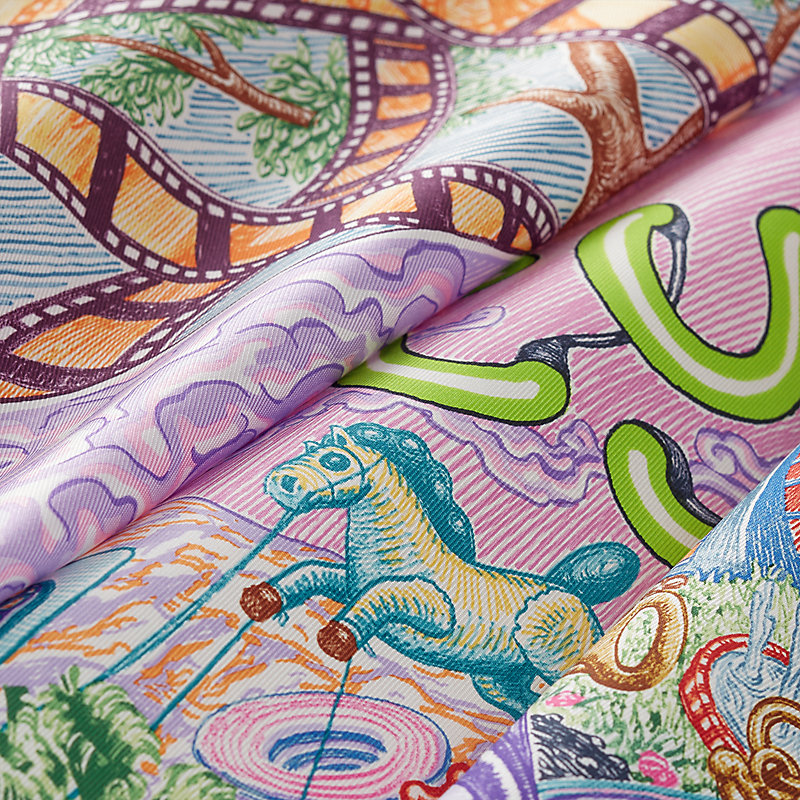 Hermès City of Light scarf 90