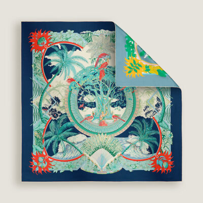 Hermès Aloha 90 reversible scarf