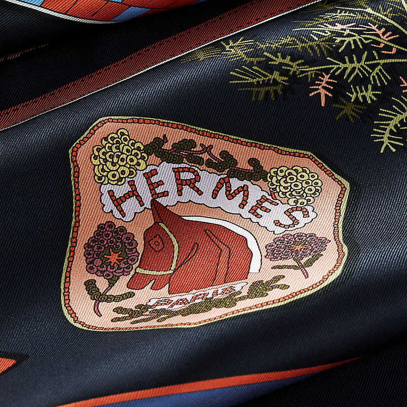 Hermès Elegant Walking Scarf 70