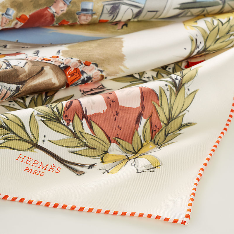 Hermès Chantilly Racecourse Scarf 70