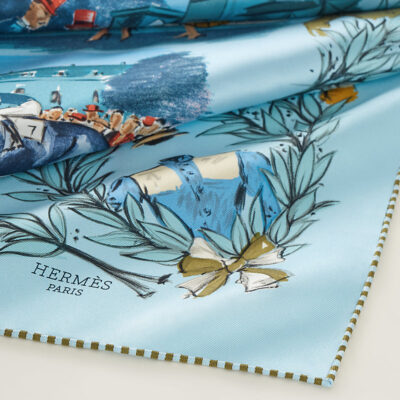 Hermès Chantilly Racecourse Scarf 70