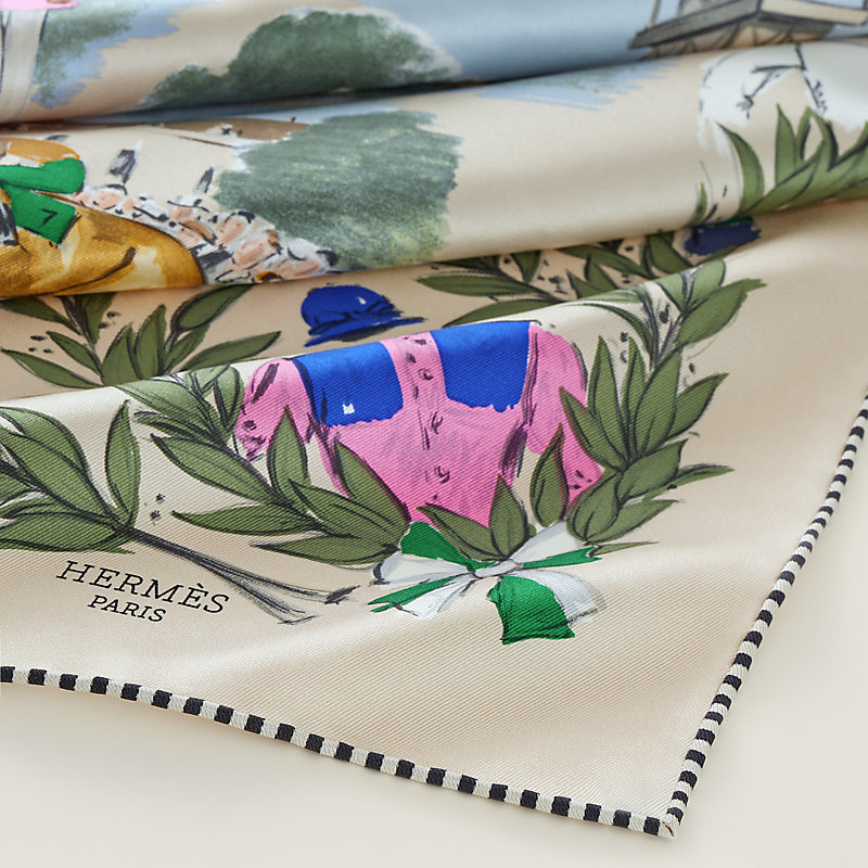 Hermès Chantilly Racecourse Scarf 70