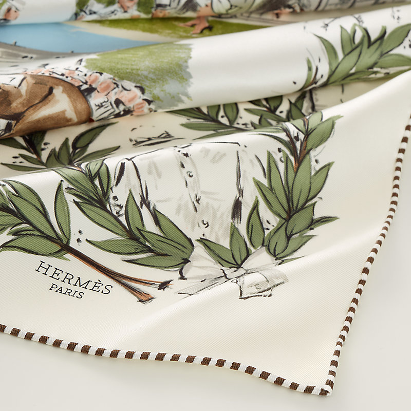 Hermès Chantilly Racecourse Scarf 70