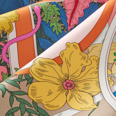 Hermès Nature Tour Scarf 90