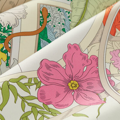 Hermès Nature Tour Scarf 90