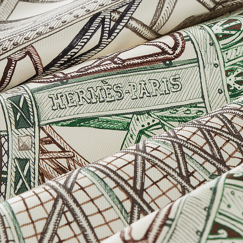 Hermès Horse of Hephaestus scarf 90