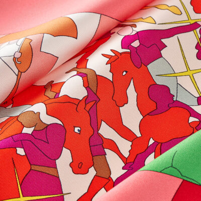 Hermès horses and me scarf 90